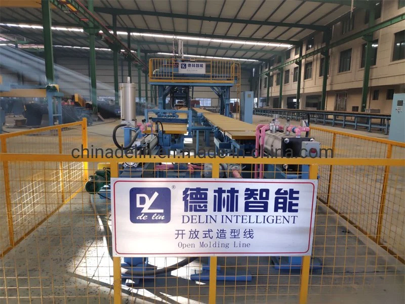 Delynn Cast Open Molding Line for Casting Iron Water Pumps Metal Parts