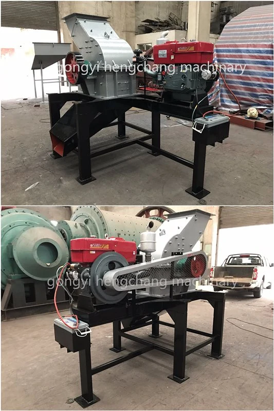 Industrial Gold Copper Iron Ore Hammer Crusher Price