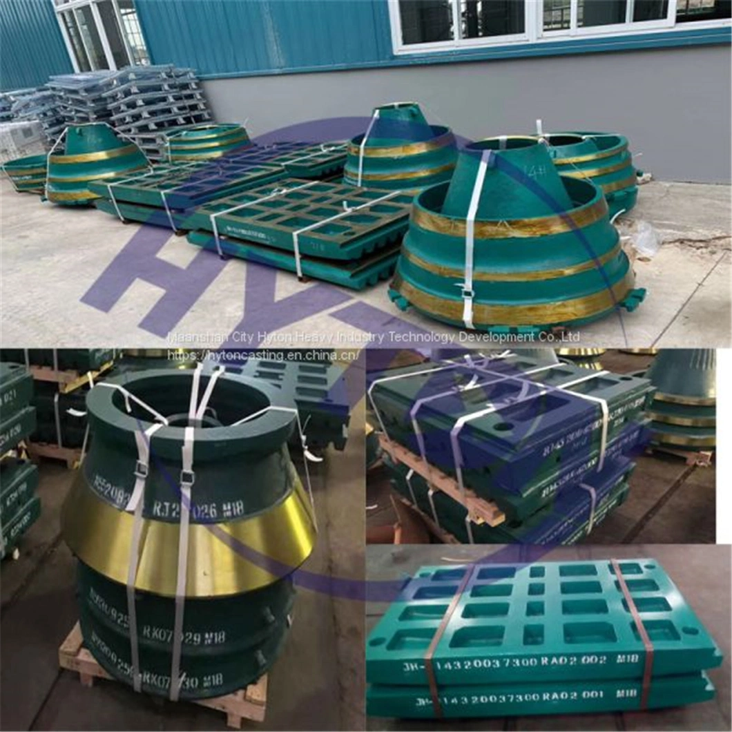 Mining Machine Parts Mantle and Bowl Liner for CH440 CH660 Cone Crusher Spare Parts