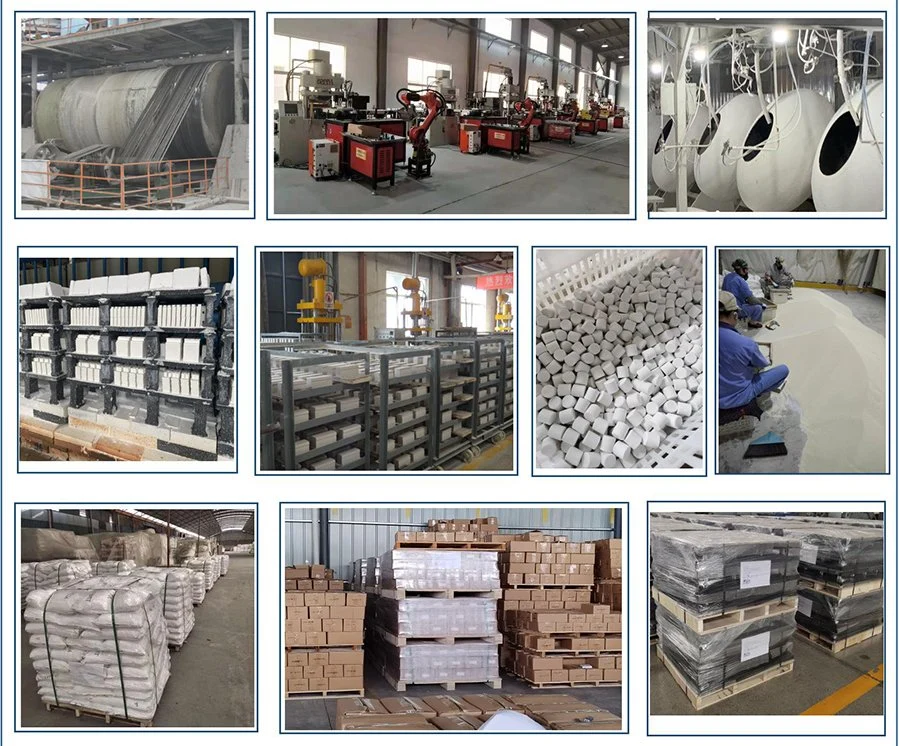 High Alumina Ball Mill Wear-Resistant Lining Alumina Ceramic Lining Brick