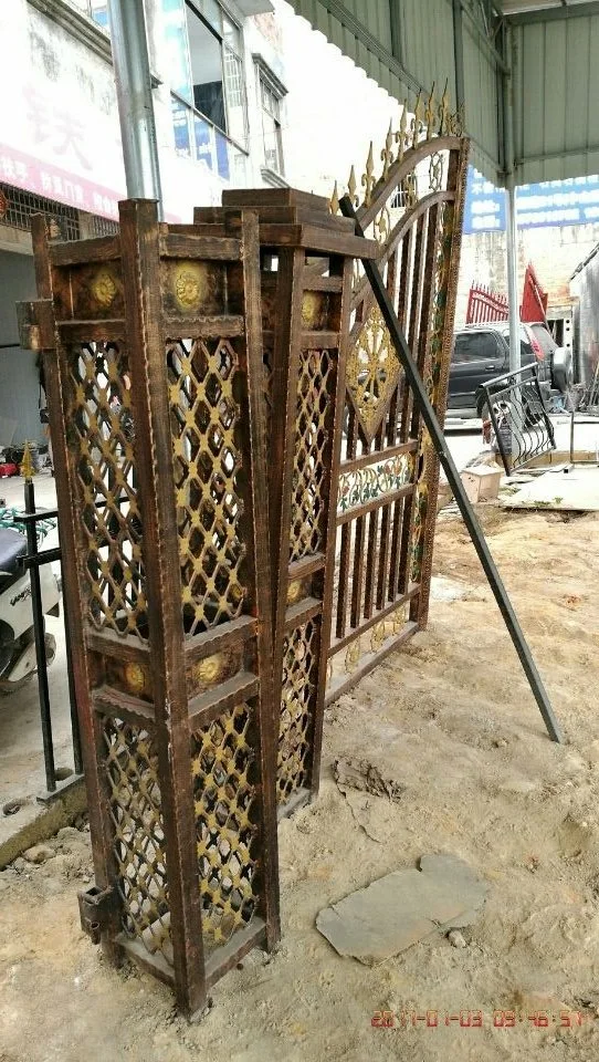 Customized Wrought Iron Steel Door Window Grilles Design