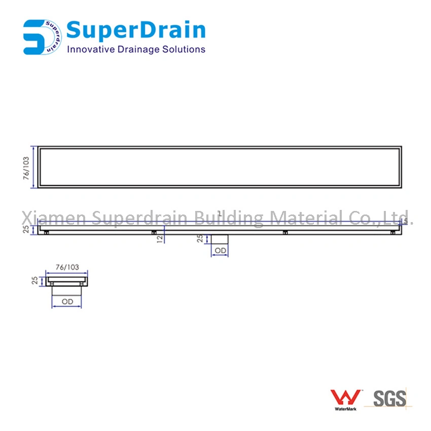 Easy to Clean Anti-Odor Floor Grate for Kitchen Pool