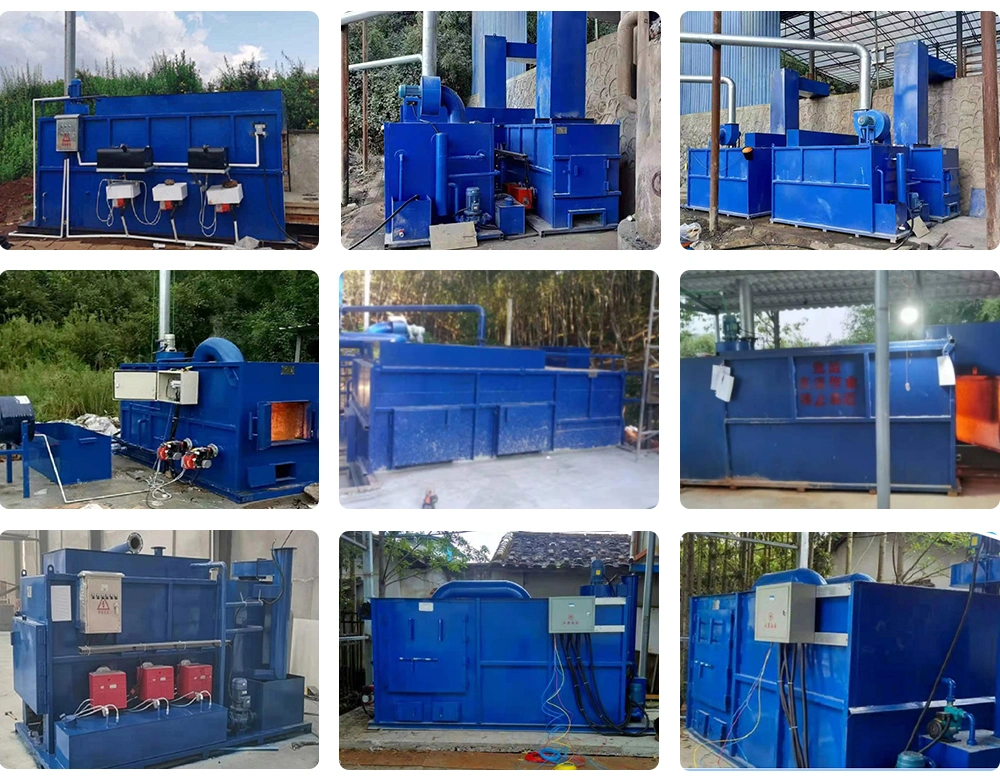 Paper/Plastic/Rubber Waste Incineration Machine