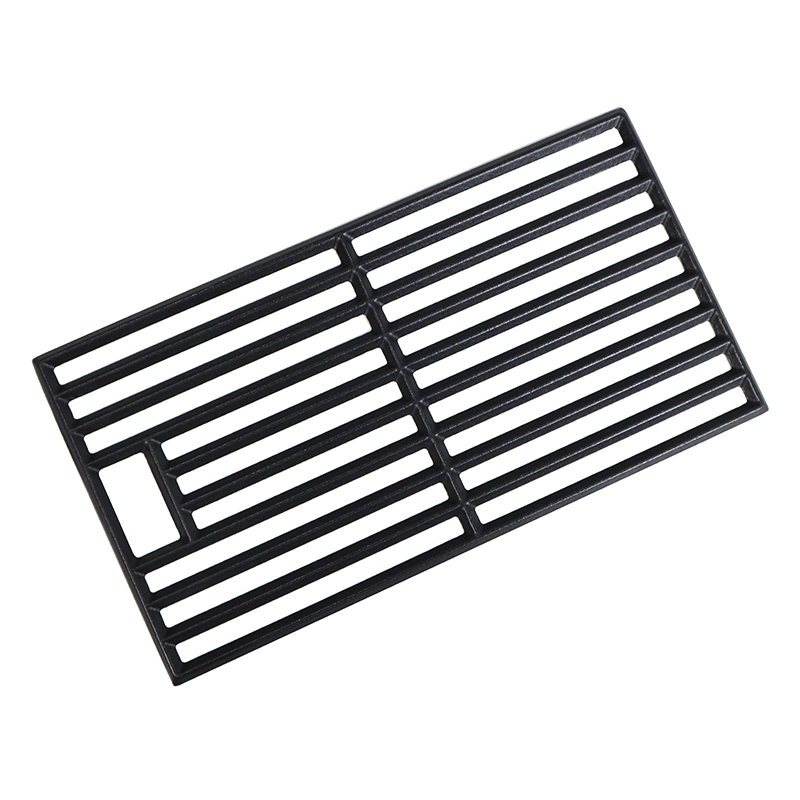 16&Prime; Portable Porcelain Cast Iron Grill Grate Replacement Parts for Weber