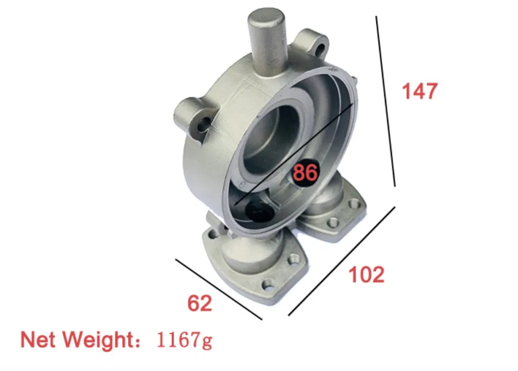 OEM Stainless Steel Precision Casting Pumps Lost Wax Investment Casting Pump Body