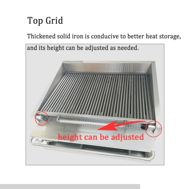 Kitchen Equipment Gas Charcoal Grill Gas Oven