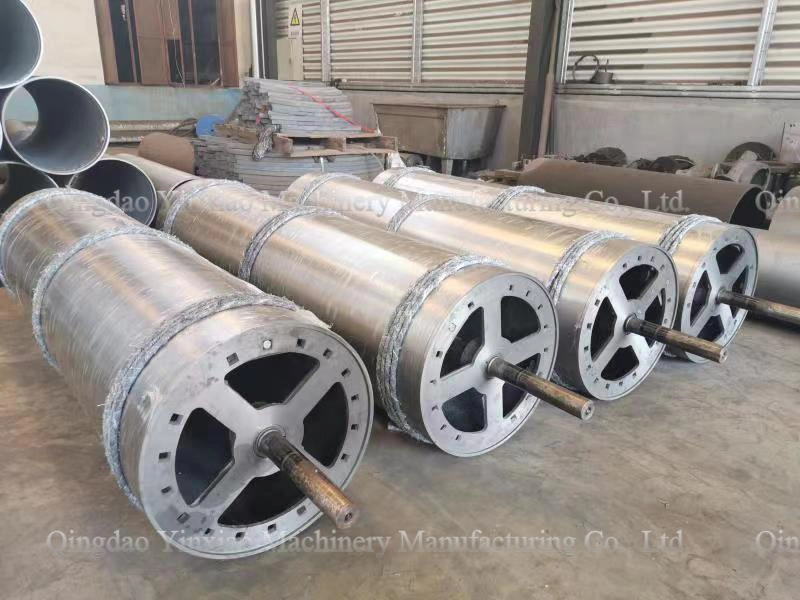 OEM Horizontal Centrifugal Casting Steel Iron Parts for Bush Ring Roll Tube Heat-Resistant Roller for Stainless Steel Ball Table