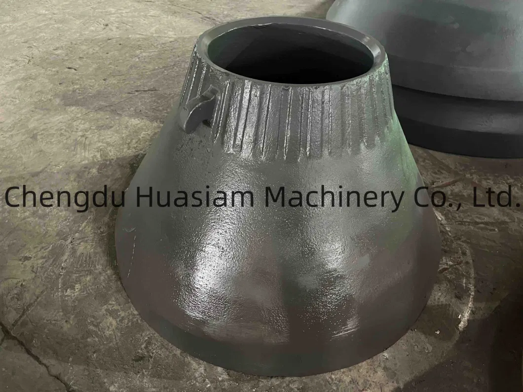 Mining Crusher Wear Parts High Manganese Mantle Concave Bowl Liner for Cone Crusher HP200 HP300