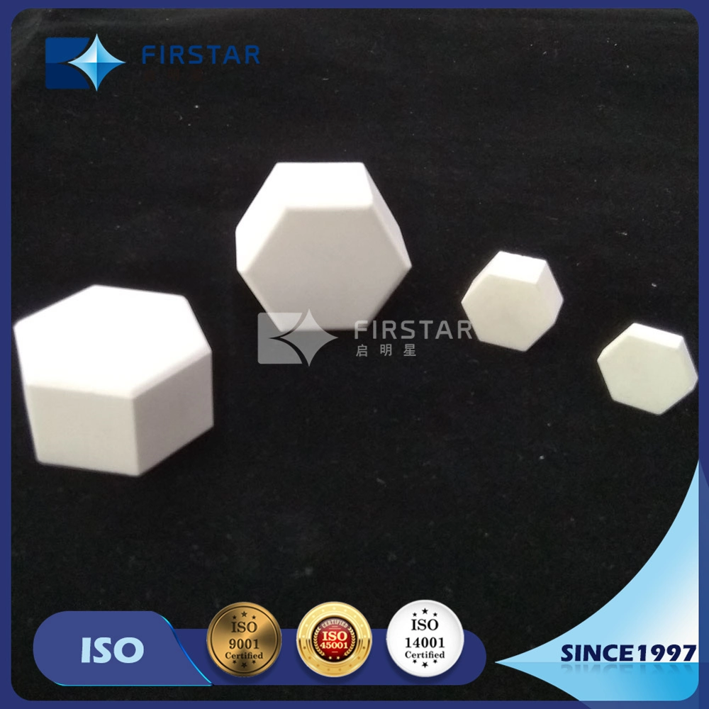 95% High Purity Alumina Ceramic Mosaic Hexagonal Wear Lining Mats for Ball Mill