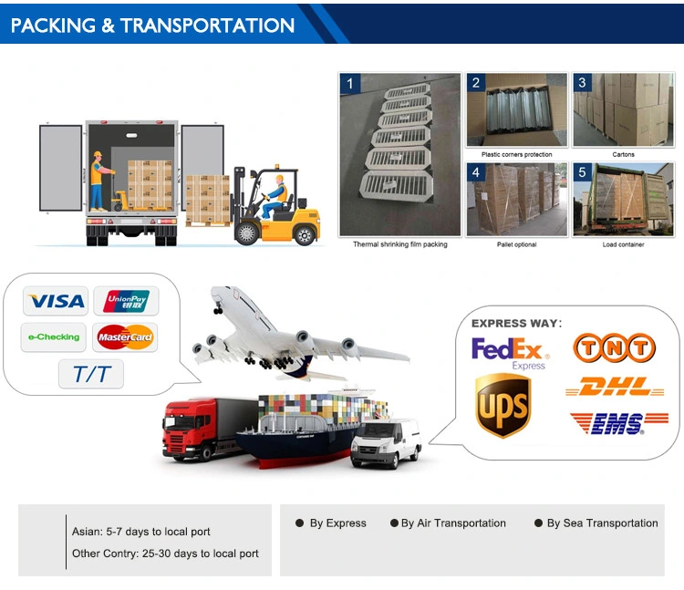 Air Conditioner Terminal 4 Way Ceiling Diffusers for HVAC System