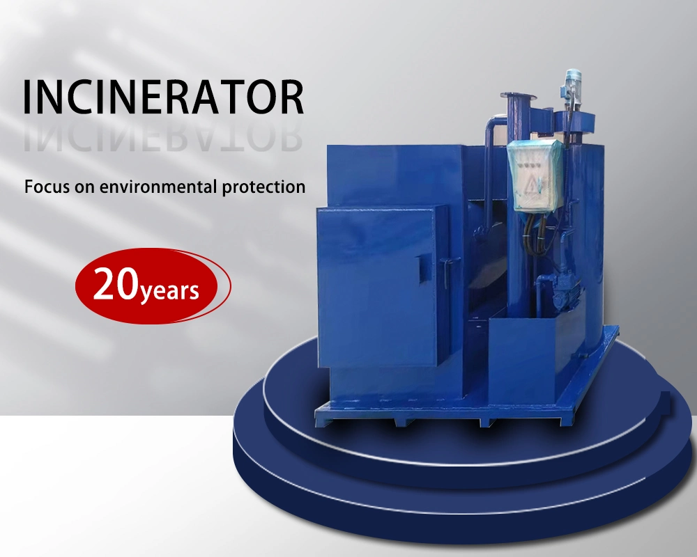 Gasification and Hydrolysis Waste Incinerator for Hazardous / Pharmaceutical Waste Burning