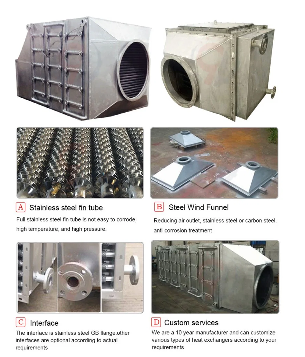 Top Grade Stainless Steel Biomass Boiler Economizer Industry Boiler Parts