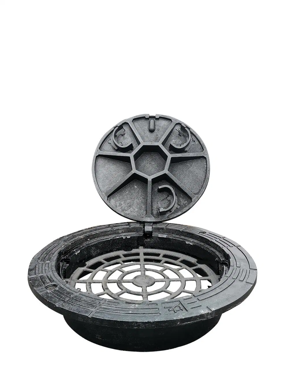 Custom Foundry En124-1994 B125 Ductile Iron Ggg50 Cast Iron Manhole Cover Trench Cover