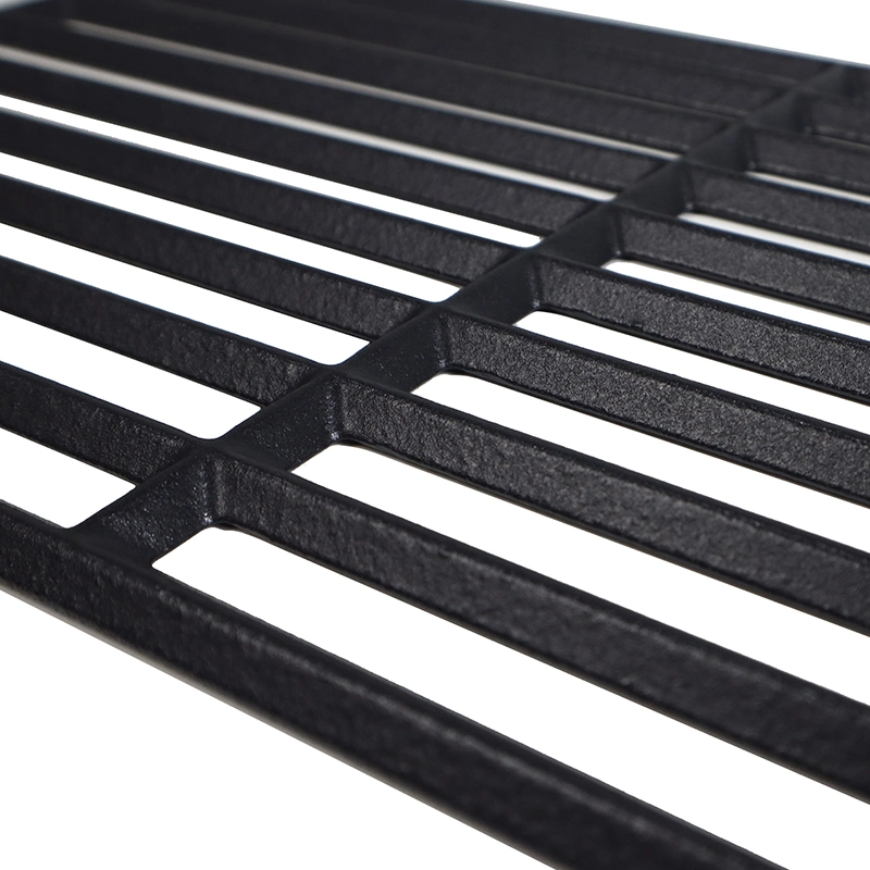 16&Prime; Portable Porcelain Cast Iron Grill Grate Replacement Parts for Weber