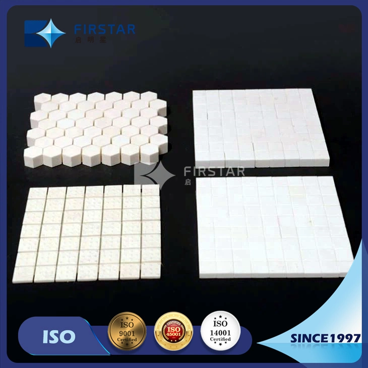 500*500*4 GB Alumina Cearmic Mosaic Lining Mats for The Ball Mill Liner