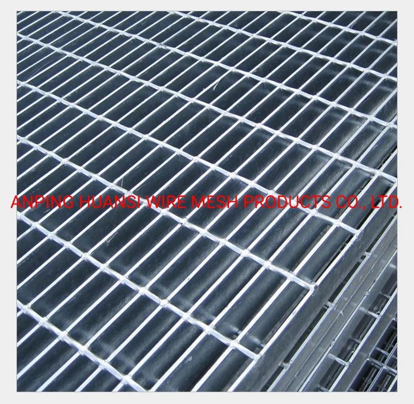 Hot Dipped Galvanized Serrated Steel Grating for UAE Oil&Gas Project