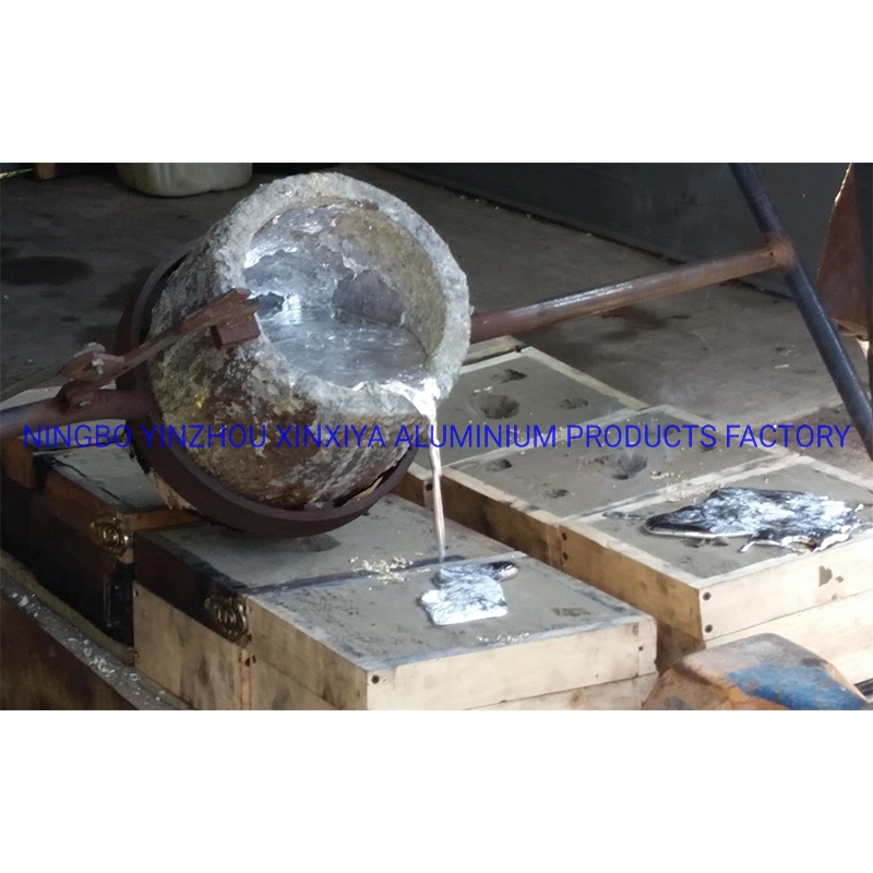 A356 Aluminum Sand Casting Chair Base Part with T6