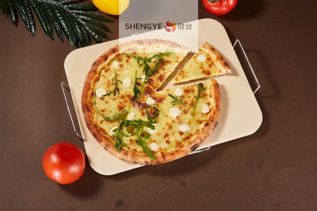 Reversible Pizza Stone for Versatile Use in Oven or Grill