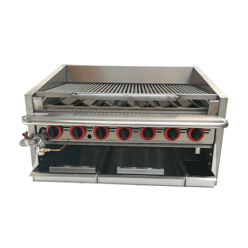 Kitchen Equipment Gas Charcoal Grill Gas Oven