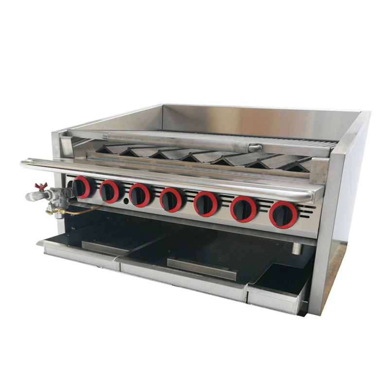 Kitchen Equipment Gas Charcoal Grill Gas Oven