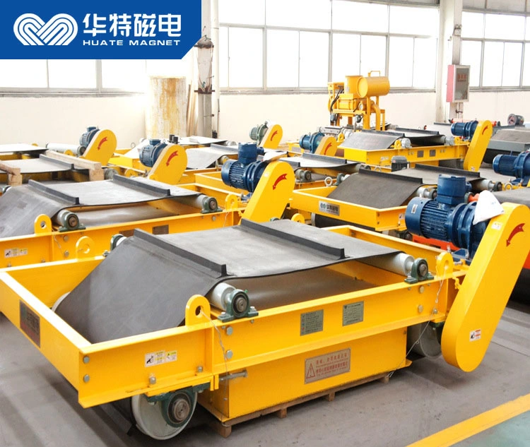 Self-Cleaning Iron Conveyor Belt Magnetic Separator for Waste Recycling Manufacturer