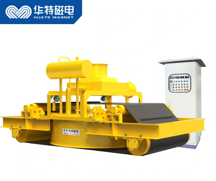 Self-Cleaning Iron Conveyor Belt Magnetic Separator for Waste Recycling Manufacturer