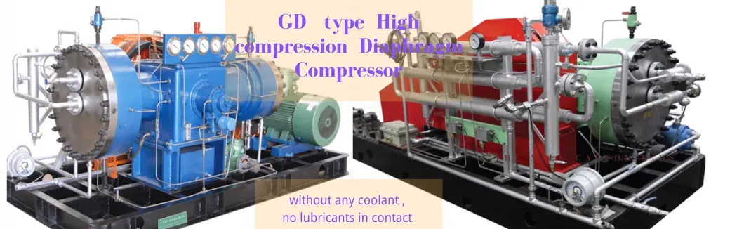 Helium Booster Compressor 150bar 200bar for Boiler Parts Production