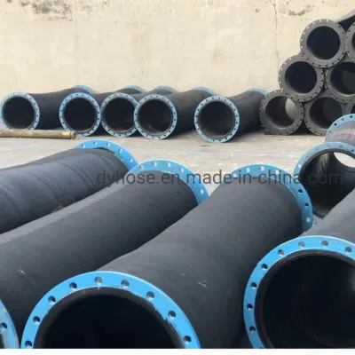 High Quality Corrugated Pipe Floating Oil Hose Rubber Dredging Hose for Marine Suction and Discharge