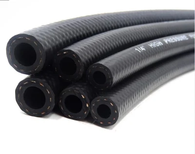 Soft Fuel Oil Resistant Fuel Dispenser Synthetic Rubber Gas Hose Pipe SAE100 R6 Factory Outlet