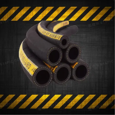for Industrial Service Pipe Rubber Hose Steam Hose Diesel Oil Pipe Made in China