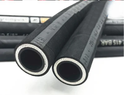 SAE 100 R13 1/4 Inch Suction Steel Wire Braided Hydraulic Hose Pipe with Oil Resistant Tube
