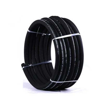 Super Long Service Life Industrial Hydraulic High Pressure Braided Oil Pipe Excavator Hydraulic Rubber Hose