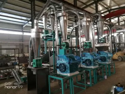  5-500ton/14h Wheat / Corn Flour Milling Processing Equipment Ancillary Cleaning Equipment