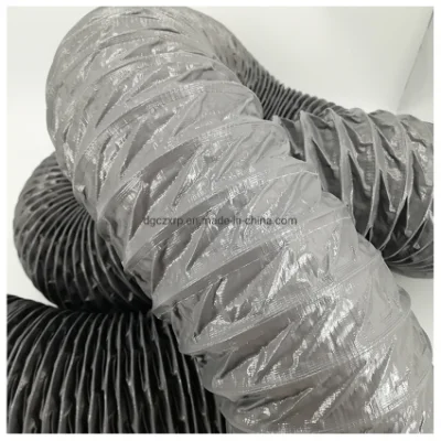 Wire Reinforced Nylon Fabric Large 16 Inch 24 Inch Flex Ducting Hose