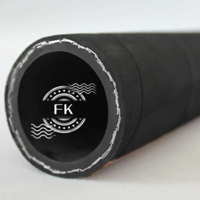 3/8 "Oil Resistant Double-Layer Steel Wire Natural Rubber Hydraulic Oil Hose for Marine Transportation Industry