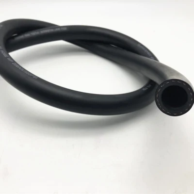  Flexible Braided Fiber Reinforced 300psi NBR Rubber Fuel Oil Line