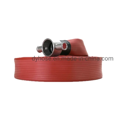 High Pressure White Marine Used PVC/Rubber/PU/Fabric Fire Hose for Fire Fighting
