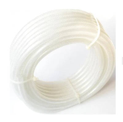  Clear Braided PVC Hose Flexible Braided Reinforced Vinyl Tubing