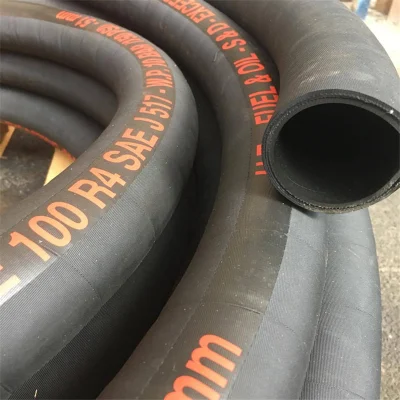 SAE R4 Oil and Water Suction and Discharge Rubber Hose