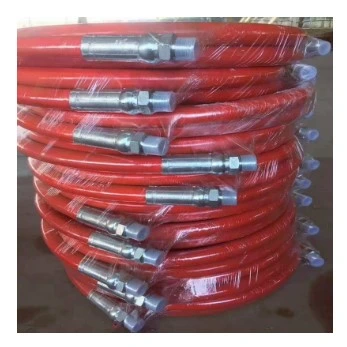 Super Long Service Life Industrial Hydraulic Suction Nylon Oil Air Rubber Hose Pipe Assembly High Pressure Flexible Steel Wire Braided Hydraulic Rubber Hose