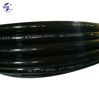 Oil Resistant 1/4" 3/8" R7/R8 Thermoplastic Hydraulic Nylon Hose
