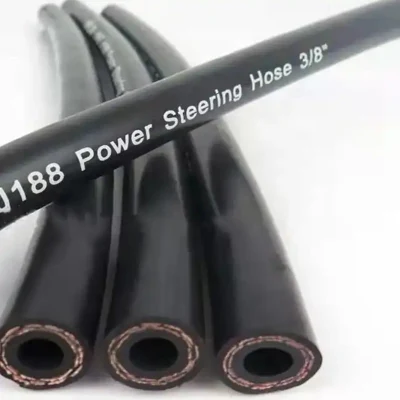 SAE J188 Standard Vehicle Auto Car Automotive Hydraulic High Pressure 1/4 5/16 3/8 1/2 5/8 Inch OEM Power Steering System Rubber Pump Oil Fuel Pipe Hose