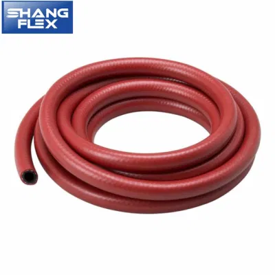 Red PVC Air Hose Medium Oil Resistant