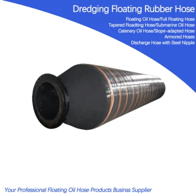Self-Floating Flange Nipple Dredge Sand Mud Oil Rubber Discharge Flexible Hose