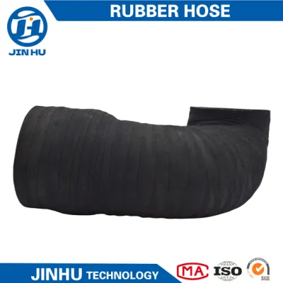 Durable and Heat Resistant Marine Wet Exhaust Hose Water Pump Hoses Concrete Delivery Water Oil Slurry Suction Flexible Rubber Hose