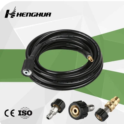 Rubber Water Jet Car Washer High Pressure Flexible Cleaning Washing Hose
