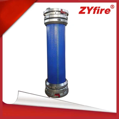 Zyfire TPU Lay Flat Flexible Hose, 3" Inch150psi~300psi, Red with Storz Coupling for Shale Gas and Oil Develop