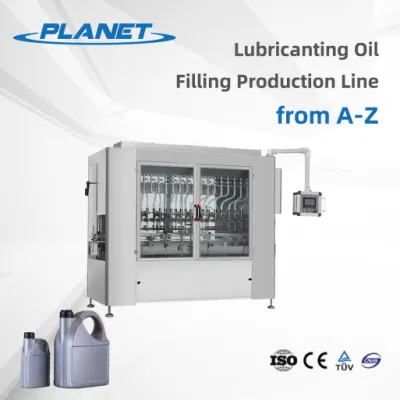 1-5L Engine Lubricant Hydraulic Oil Weighing Urea Bottle Filling Line