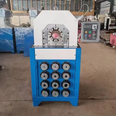 Automatic Ultra Thin High Pressure Oil Resistant Hydraulic Hose Crimping Machine