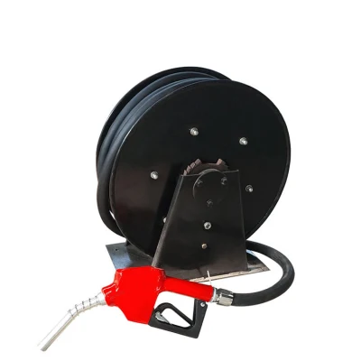 1 Inch 15m Auto Retractable Fuel Hose Reel for Fuel Tanker / Gas Station / Airport